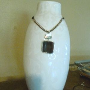 Silpada Vintage Genuine  stone necklace